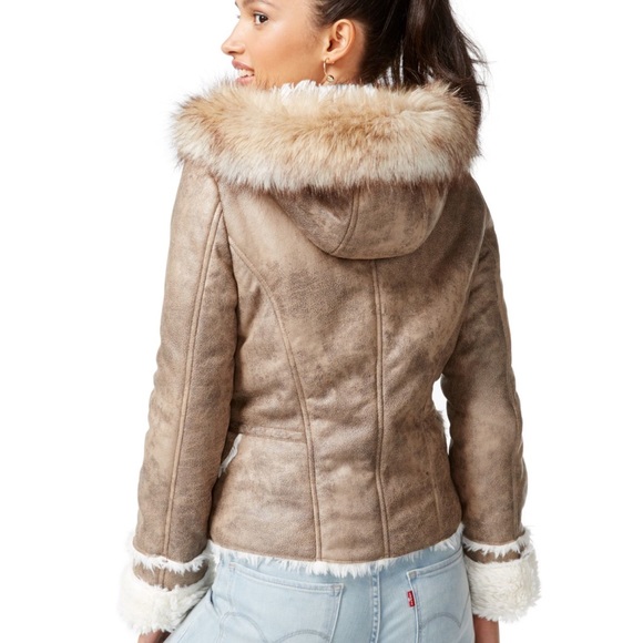 Wildflowers Jackets & Blazers - Shearling faux fur coat size L